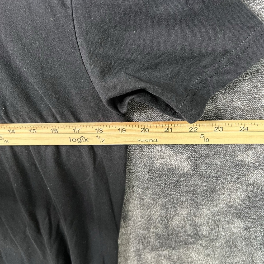 UNRL Classic Black Men's Size Medium Cotton Blend t-Shirt - Picture 3 of 7